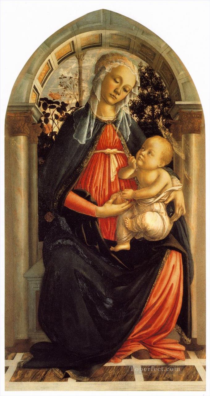 Madonna Of The Rosegarden Sandro Botticelli Oil Paintings